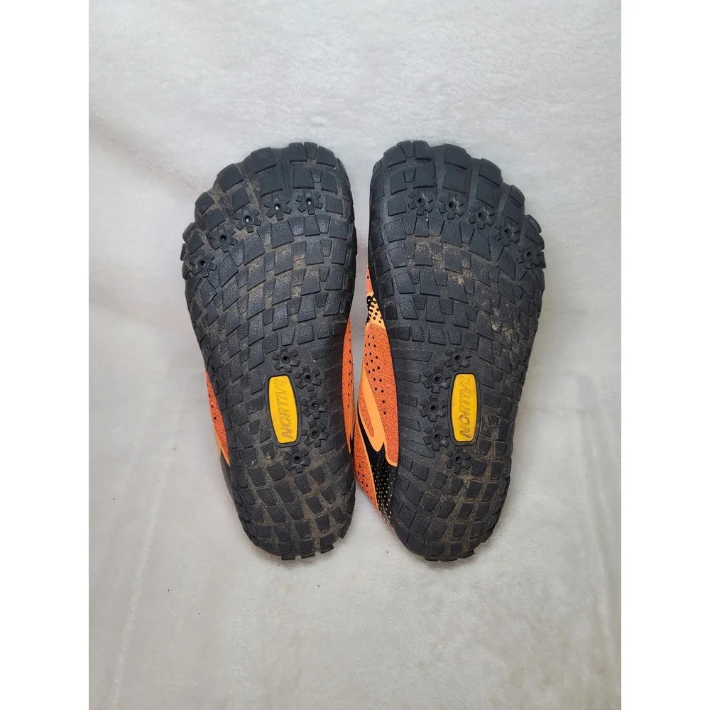 Nortiv8 Aqua-K1 Barefoot Water Shoes Orange Black Outdoor Mens 4 Womens 6 EUR 36